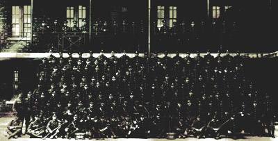In the above photo, Lieutenant Robert Stanton can be seen as the 9th man in from the left-hand side of the 1st sitting row (not the bandsmen). It is estimated that three quarters of the men in this photograph were either killed or wounded at Suvla Bay between the 7th and the 15th of August 1915.