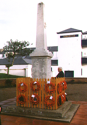 Memorial at Ballycastle.