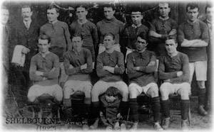 Ned was a keen footballer and played for both Shelbourne and St. Mary's. His memorabilia also includes several football medals.