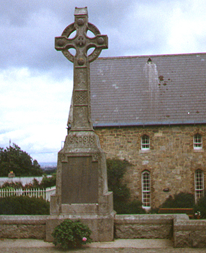 St. Columbas' College, Rathfarnham; Memorial Cross to ex-pupils and staff who died in WW1.